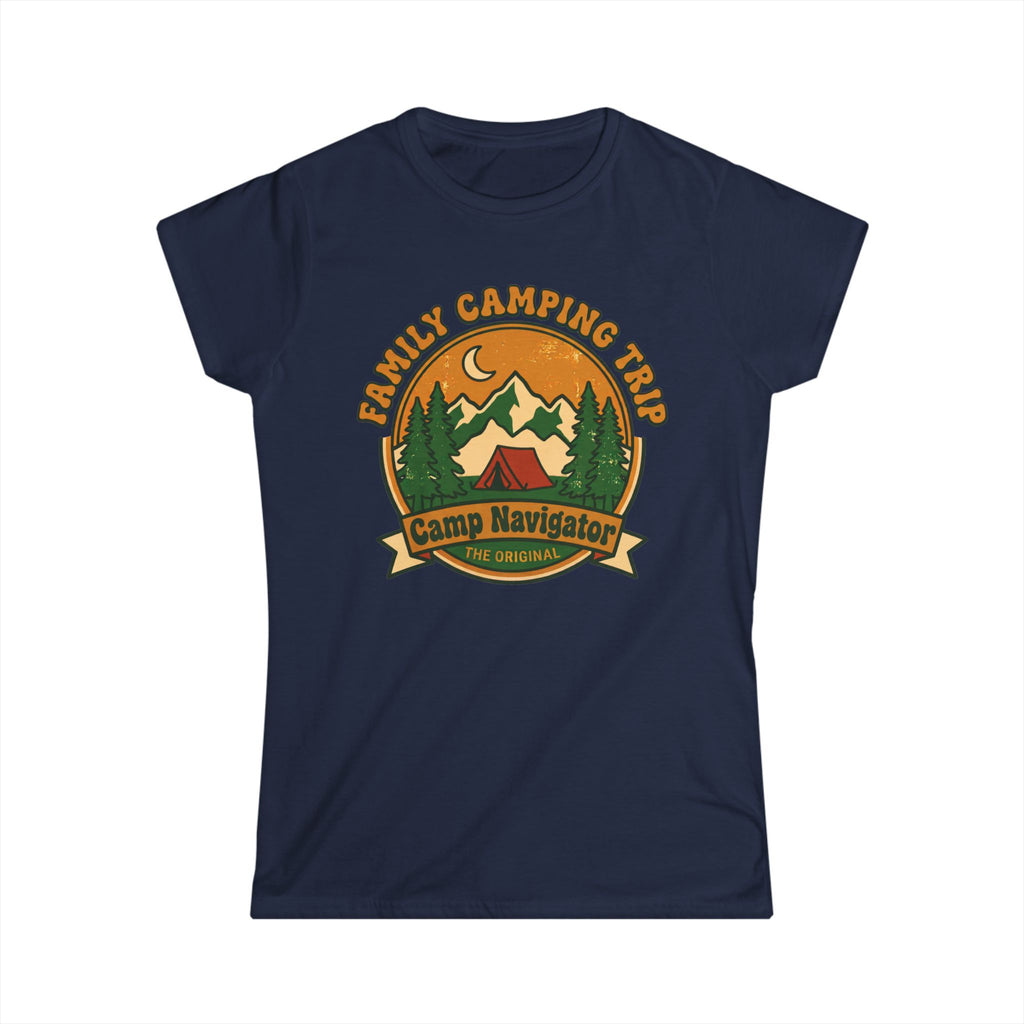 Family Camping Trip — Camp Navigator Matching Women T-Shirt