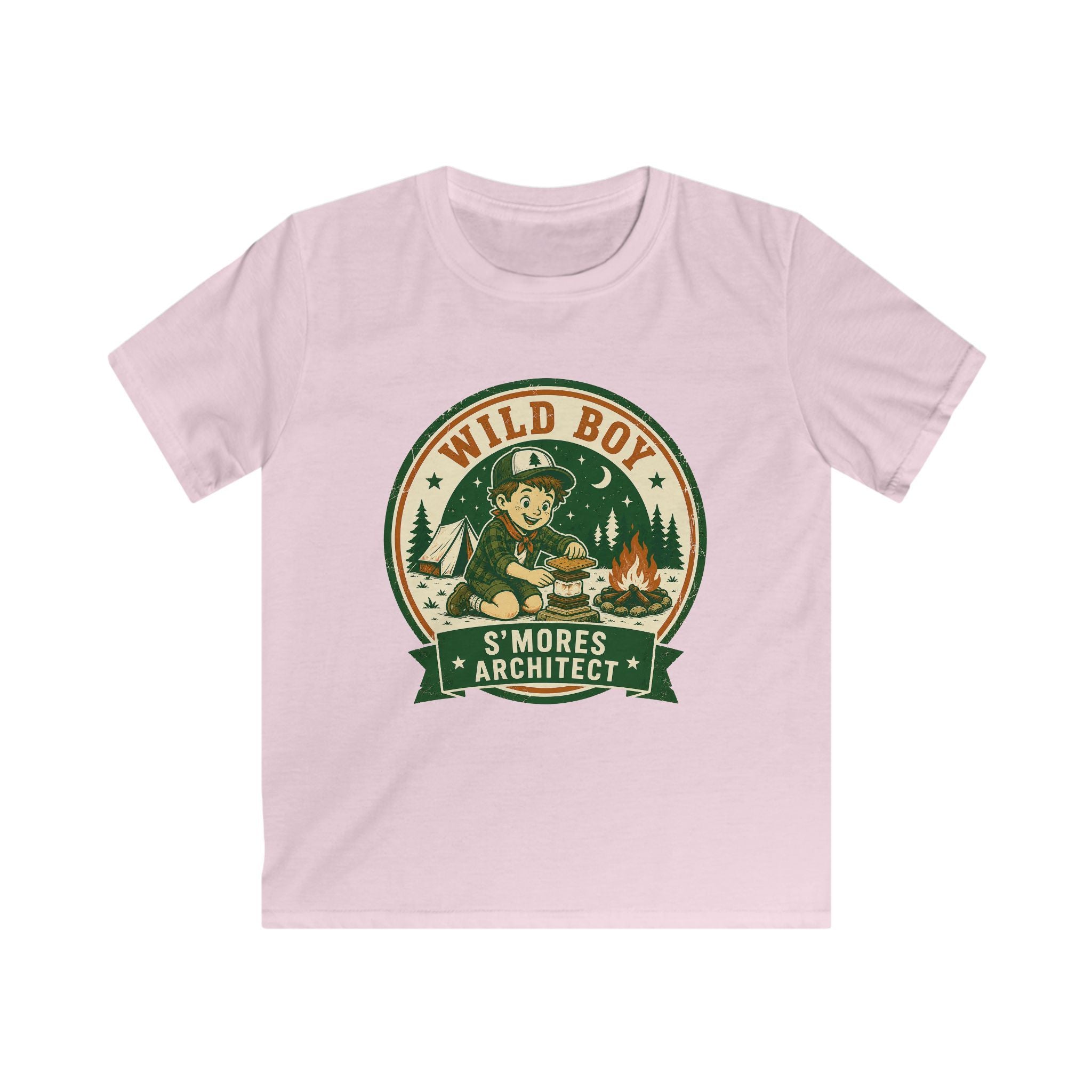 Wild Boy — S'Mores Architect Matching Kids T-Shirt