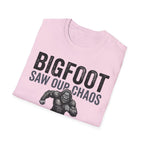 Bigfoot Saw Our Chaos — And Never Came Back Matching T-Shirt