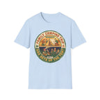 Family Camping Trip — Dad Sets Up The Tent T-Shirt