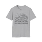 Gear Unpacking Unit — Fully Loaded and Untrained T-Shirt