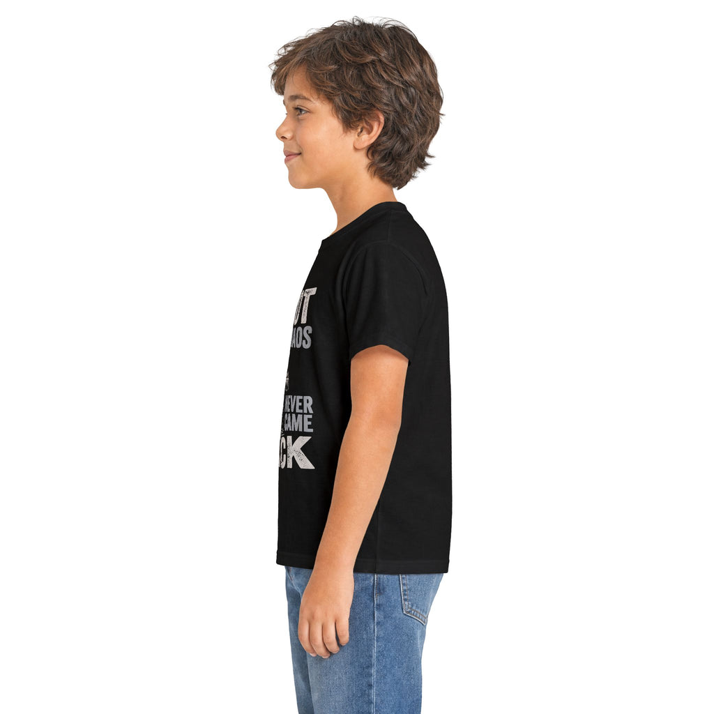 Bigfoot Saw Our Chaos — And Never Came Back Matching Kids T-Shirt