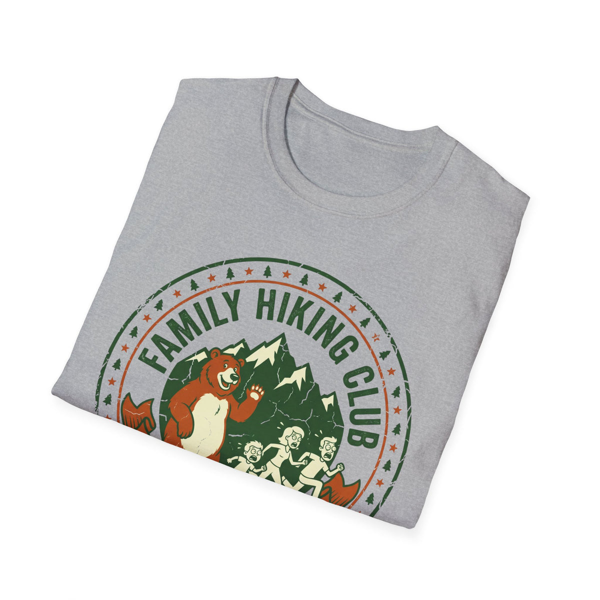 Family Hiking Club — Official Bear Bait Sibling Division T-Shirt
