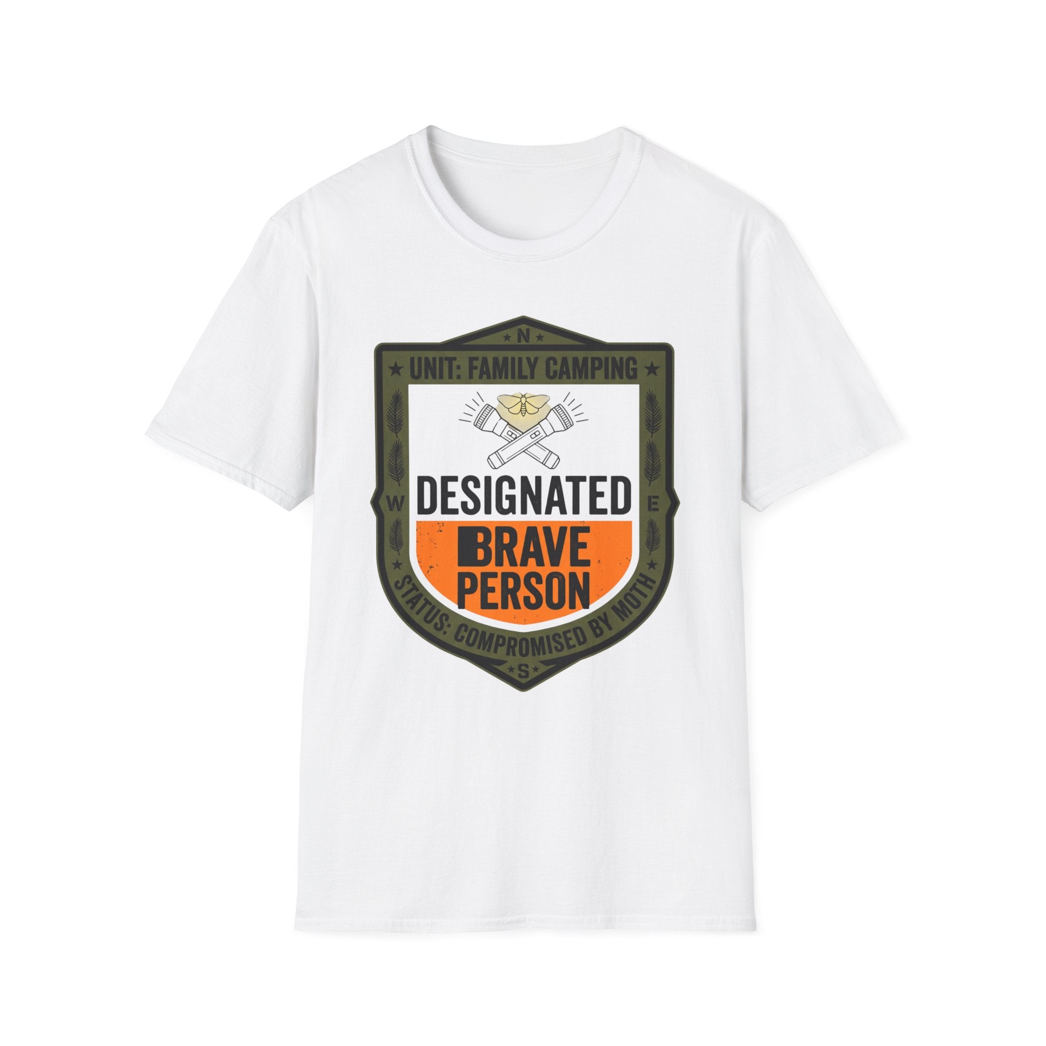 Designated Brave Person — Compromised By a Moth T-Shirt