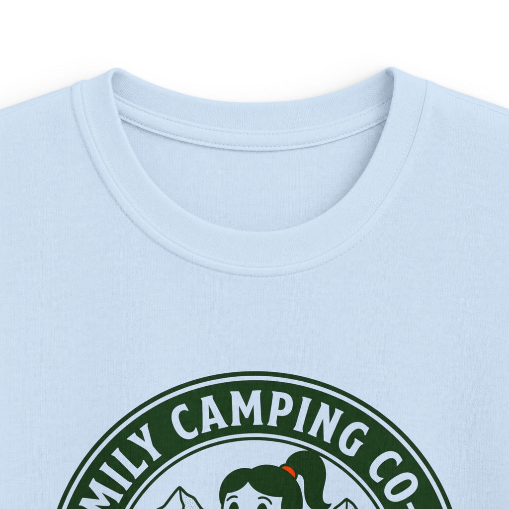 Family Camping Coop — Tent Chief & Bug Finder Matching Kids T-Shirt
