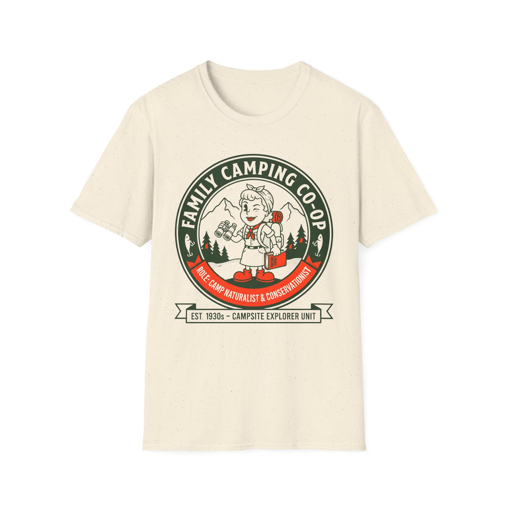 Family Camping Coop —  Camp Naturalist & Conservationist Matching T-Shirt