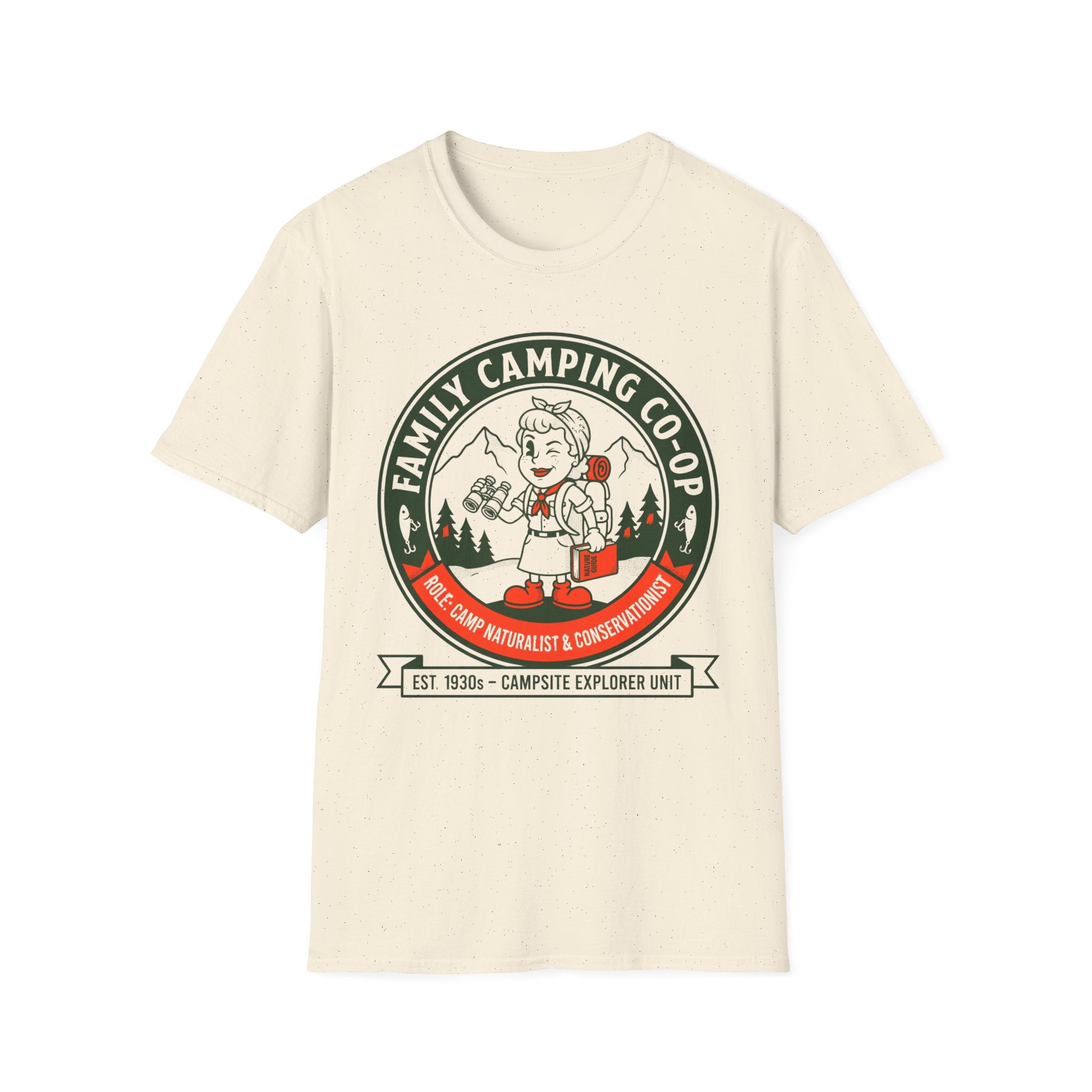 Family Camping Coop —  Camp Naturalist & Conservationist Matching T-Shirt