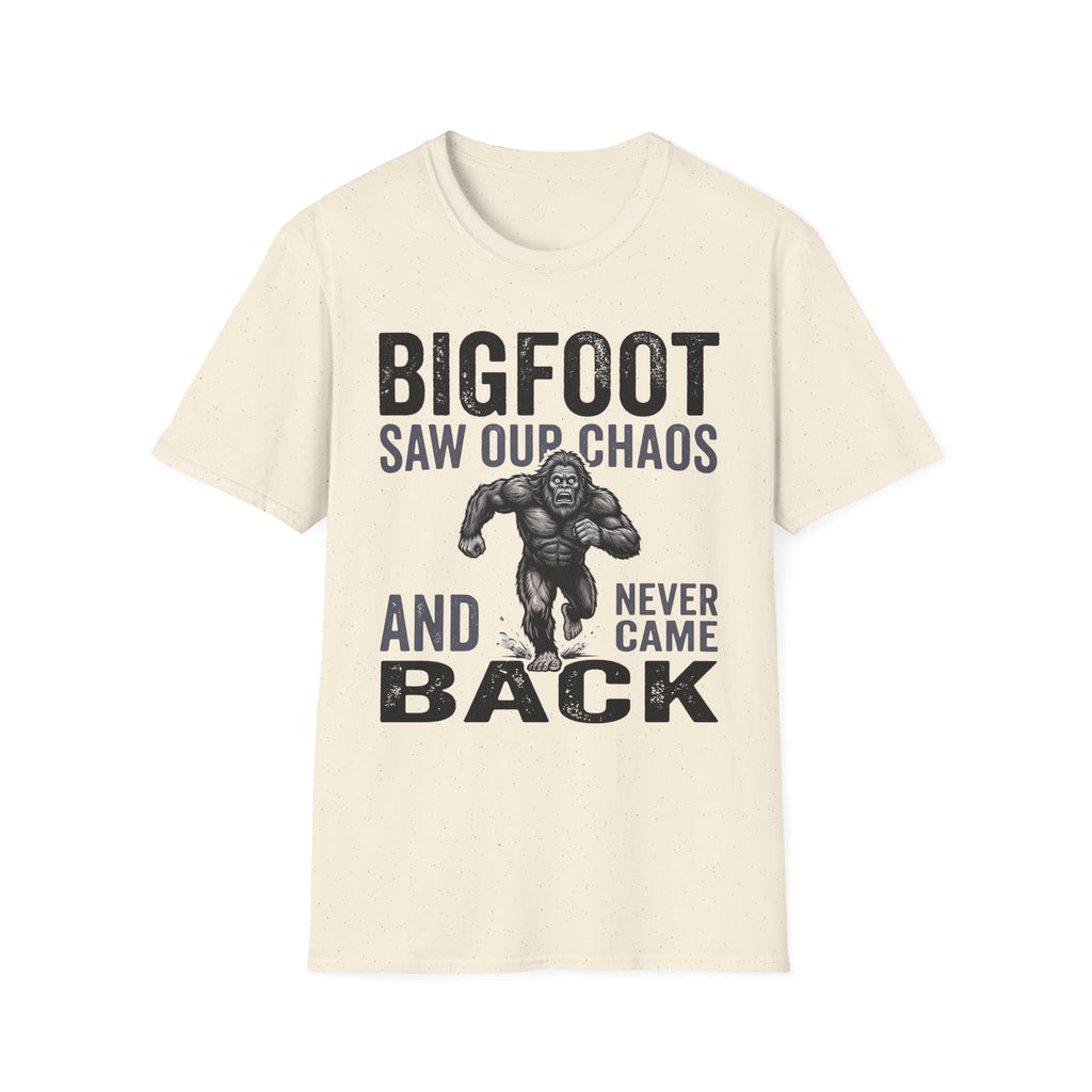Bigfoot Saw Our Chaos — And Never Came Back Matching T-Shirt