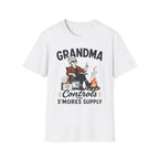Grandma — Controls The S'Mores Supply Matching T-Shirt