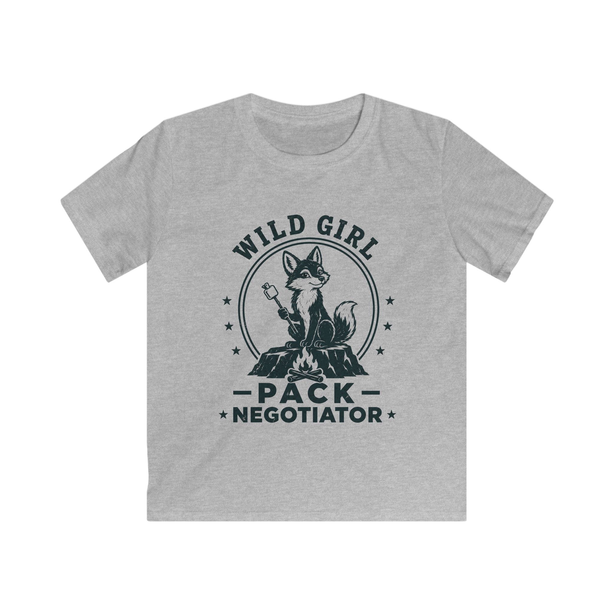 Wild Girl — Pack Negotiator Matching Kids T-Shirt