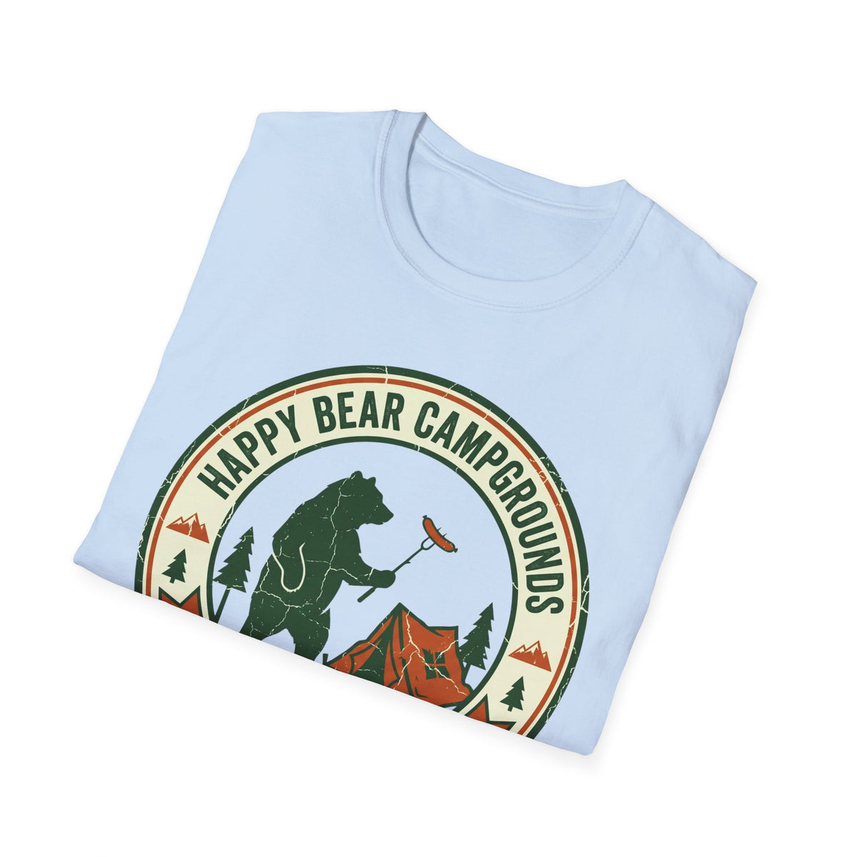 Happy Bear Campgrounds — Official Bear Bait Family Division T-Shirt