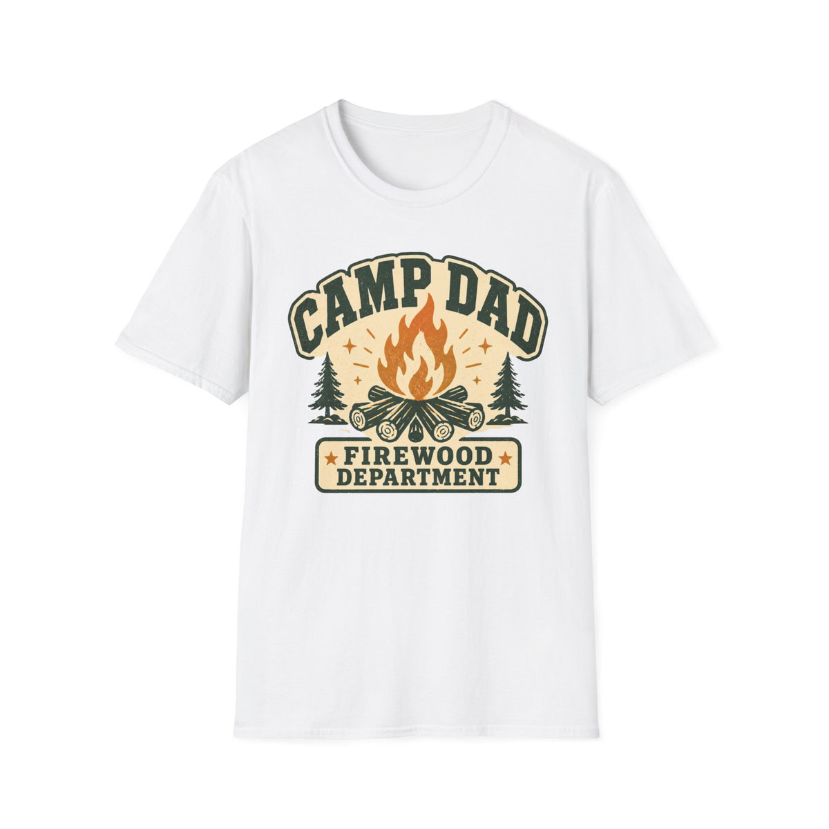 Camp Dad — Firewood Department T-Shirt