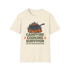 Campfire Cooking Survivor — I Ate the Charcoal (and Survived) Family Camping T-Shirt