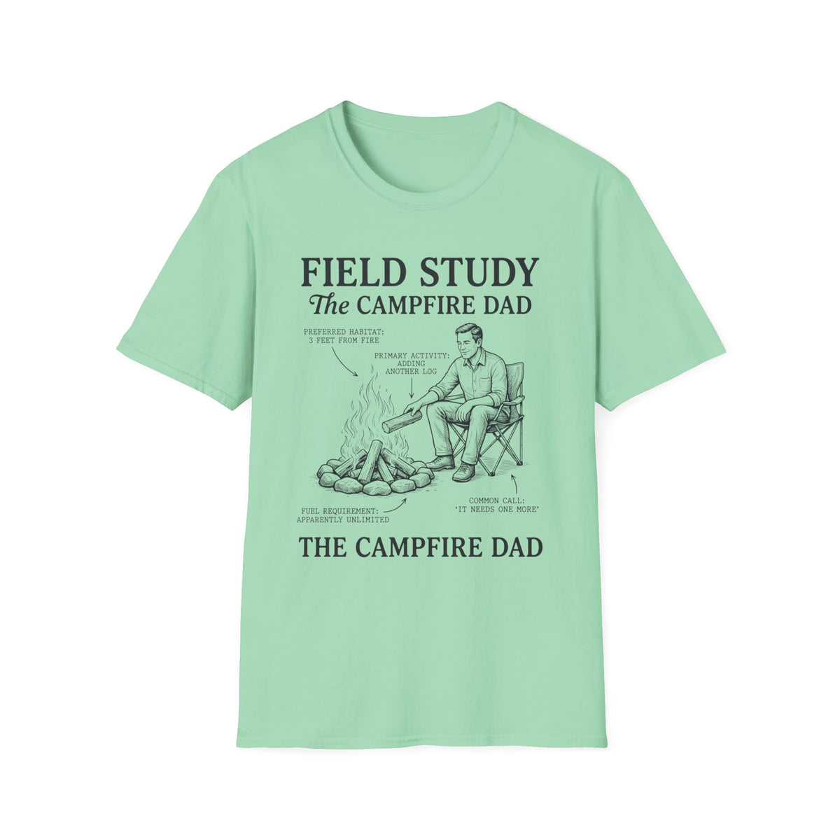 The Campfire Dad T-Shirt