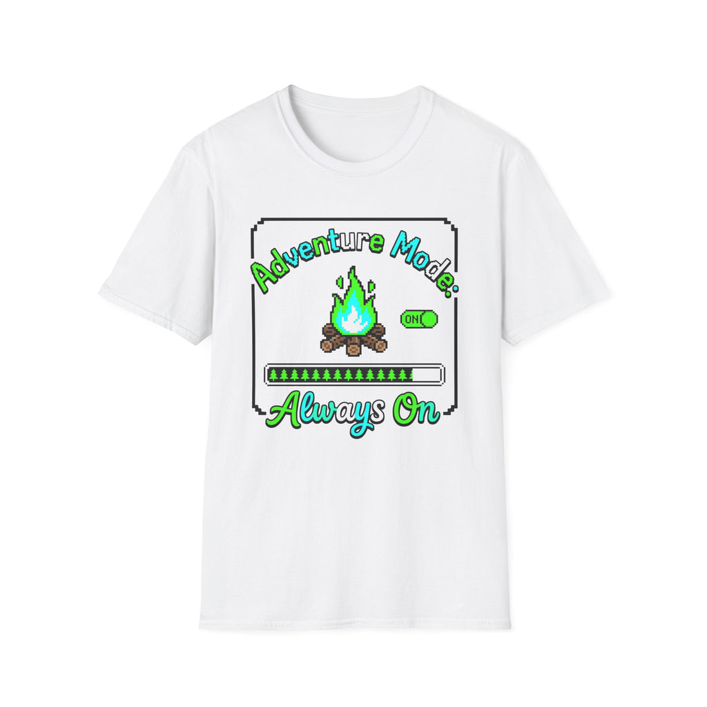 Adventure Mode Always On — 8-Bit T-Shirt
