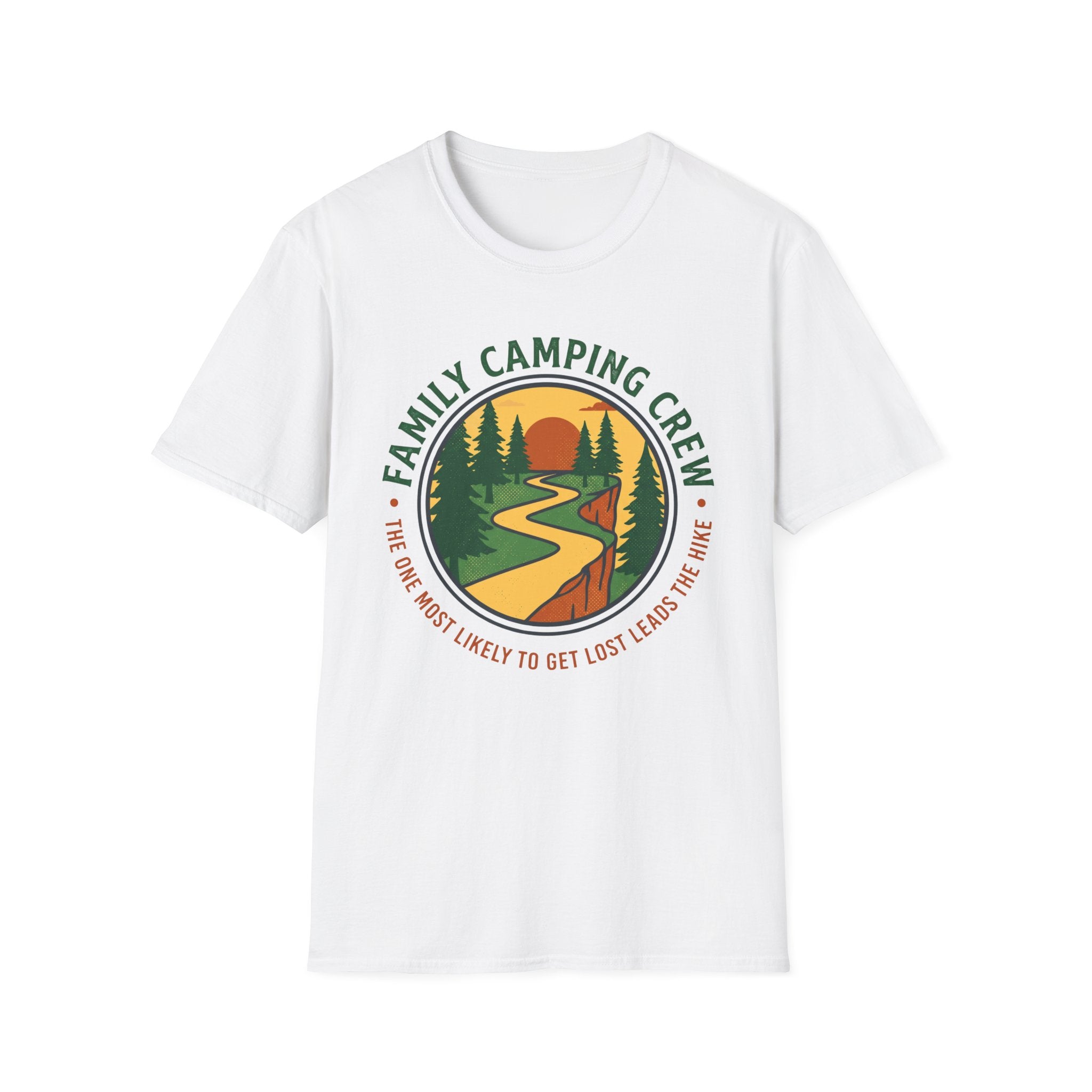 The One Most Likely To Get Lost Leads The Hike — Classic T-Shirt