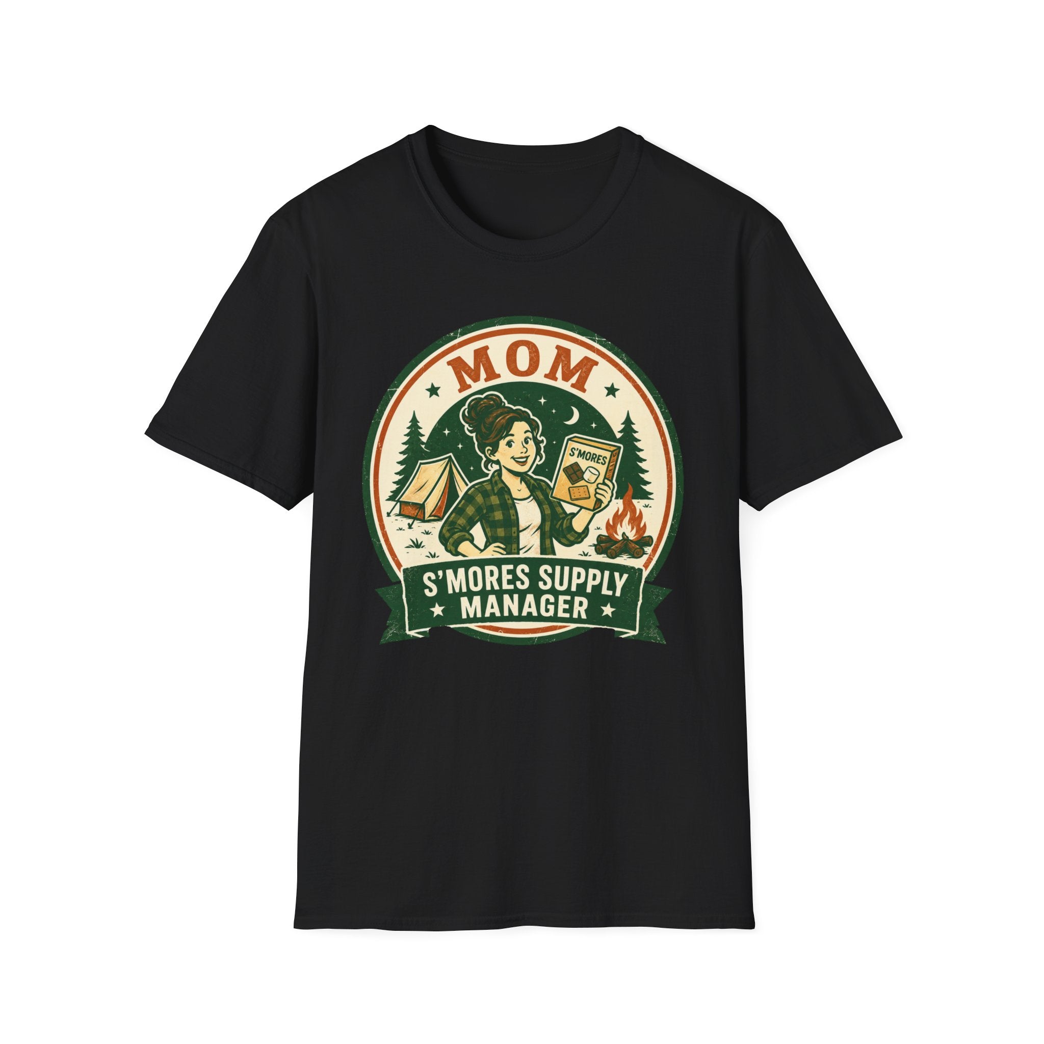 Mom — S'Mores Supply Manager Matching T-Shirt
