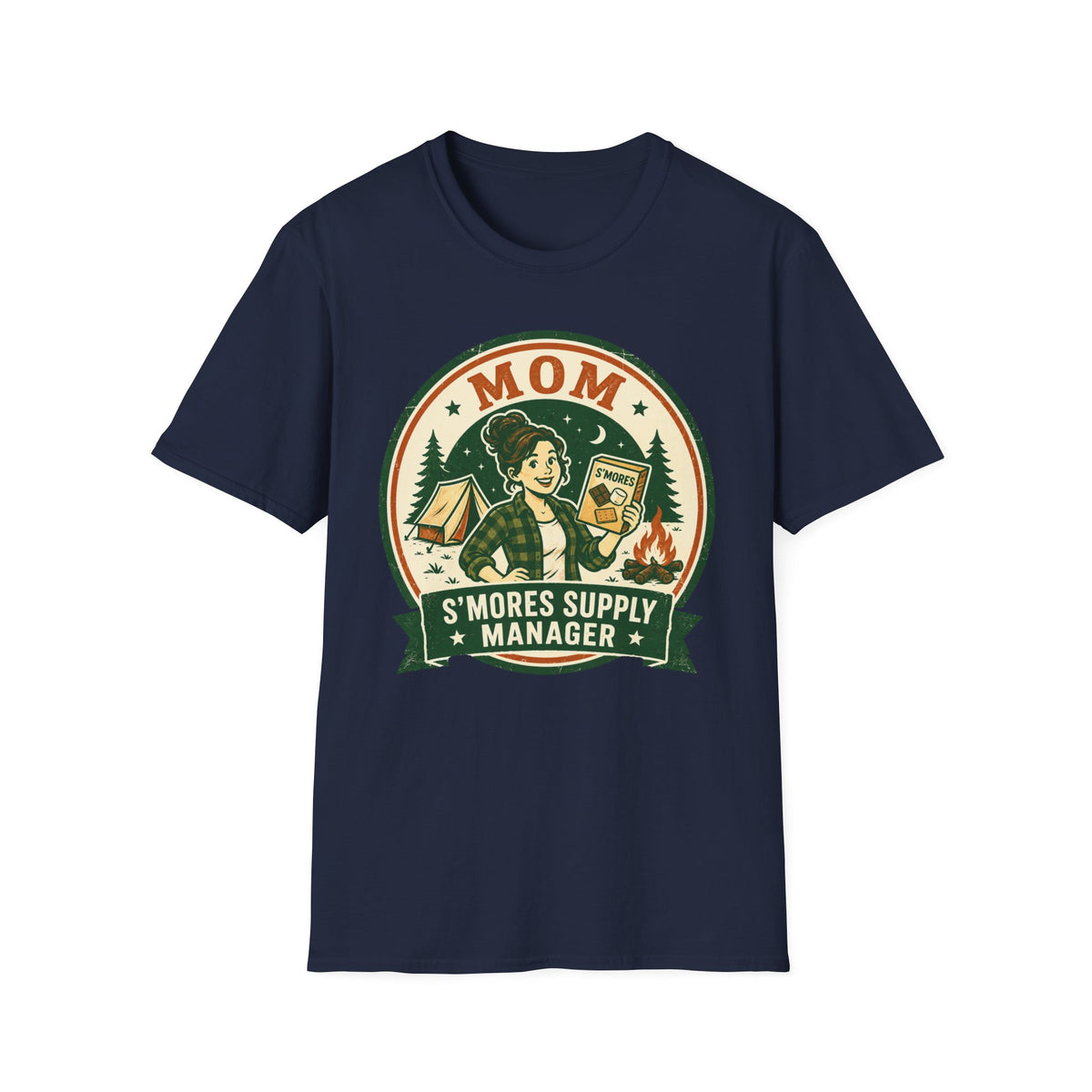 Mom — S'Mores Supply Manager Matching T-Shirt