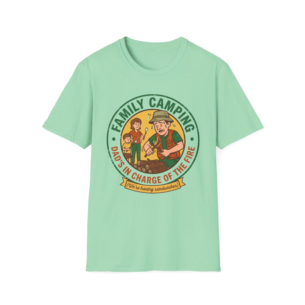 Dad's in Charge of the Fire — We're Having Sandwiches T-Shirt
