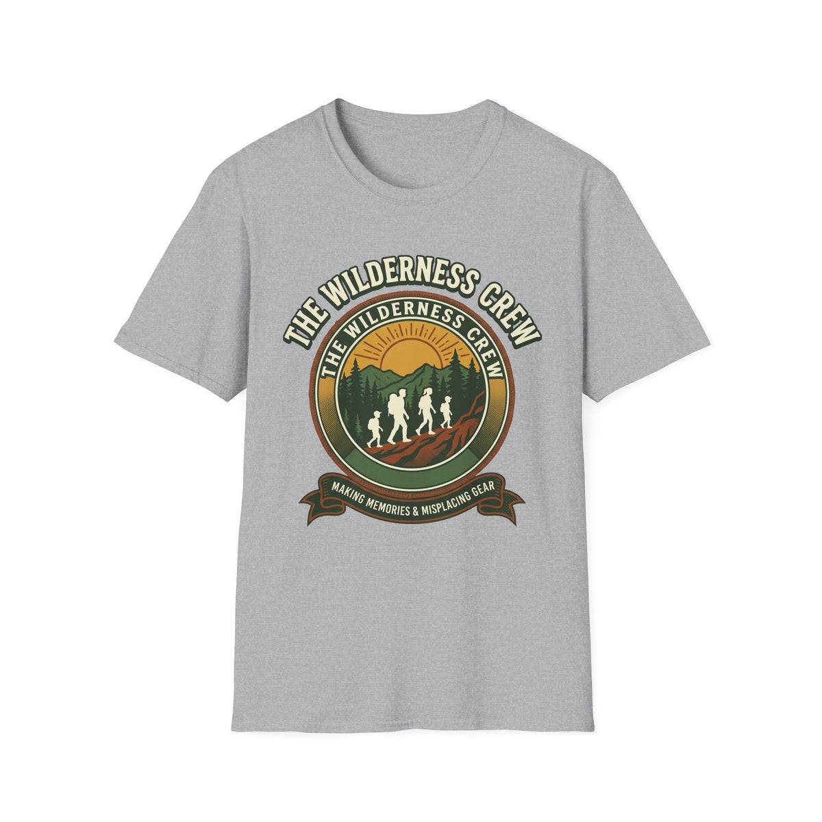 The Wilderness Crew — Making Memories & Misplacing Gear T-Shirt