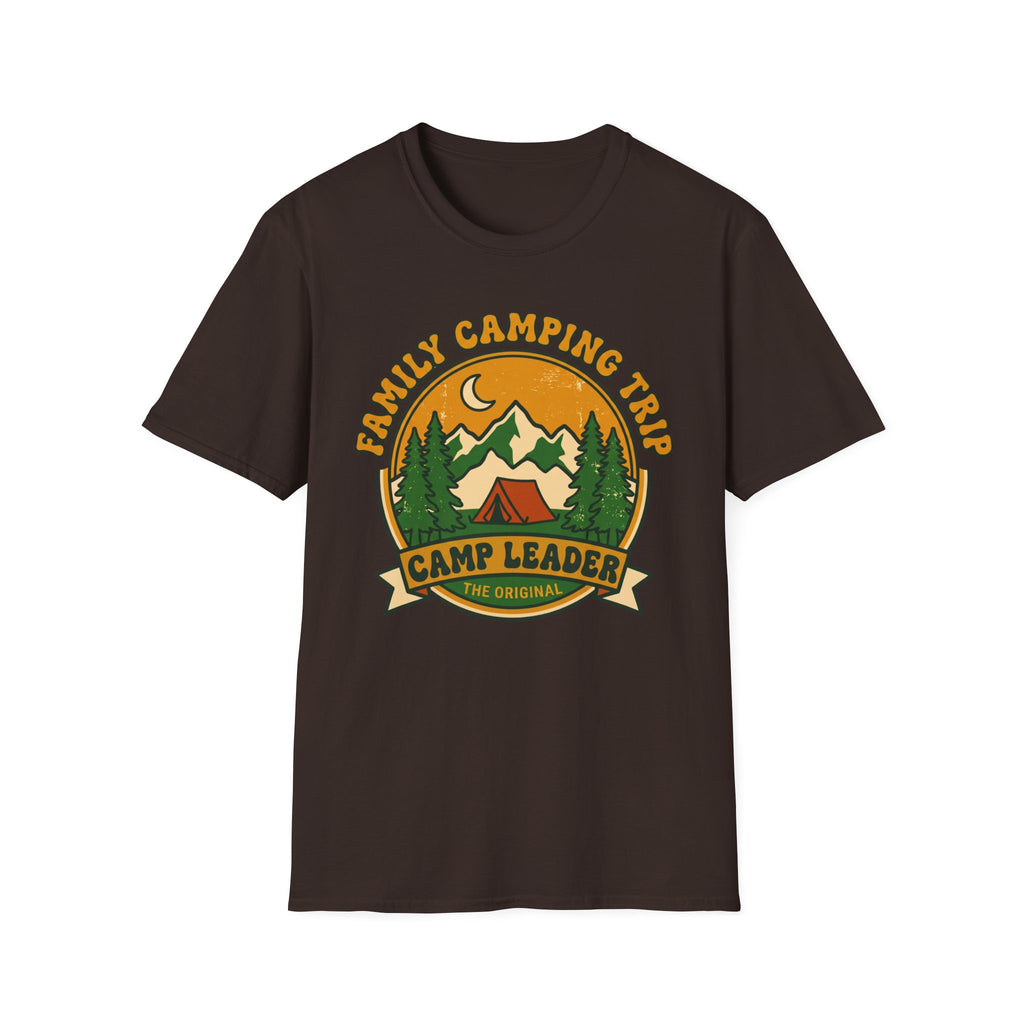 Family Camping Trip — Camp Leader Matching T-Shirt