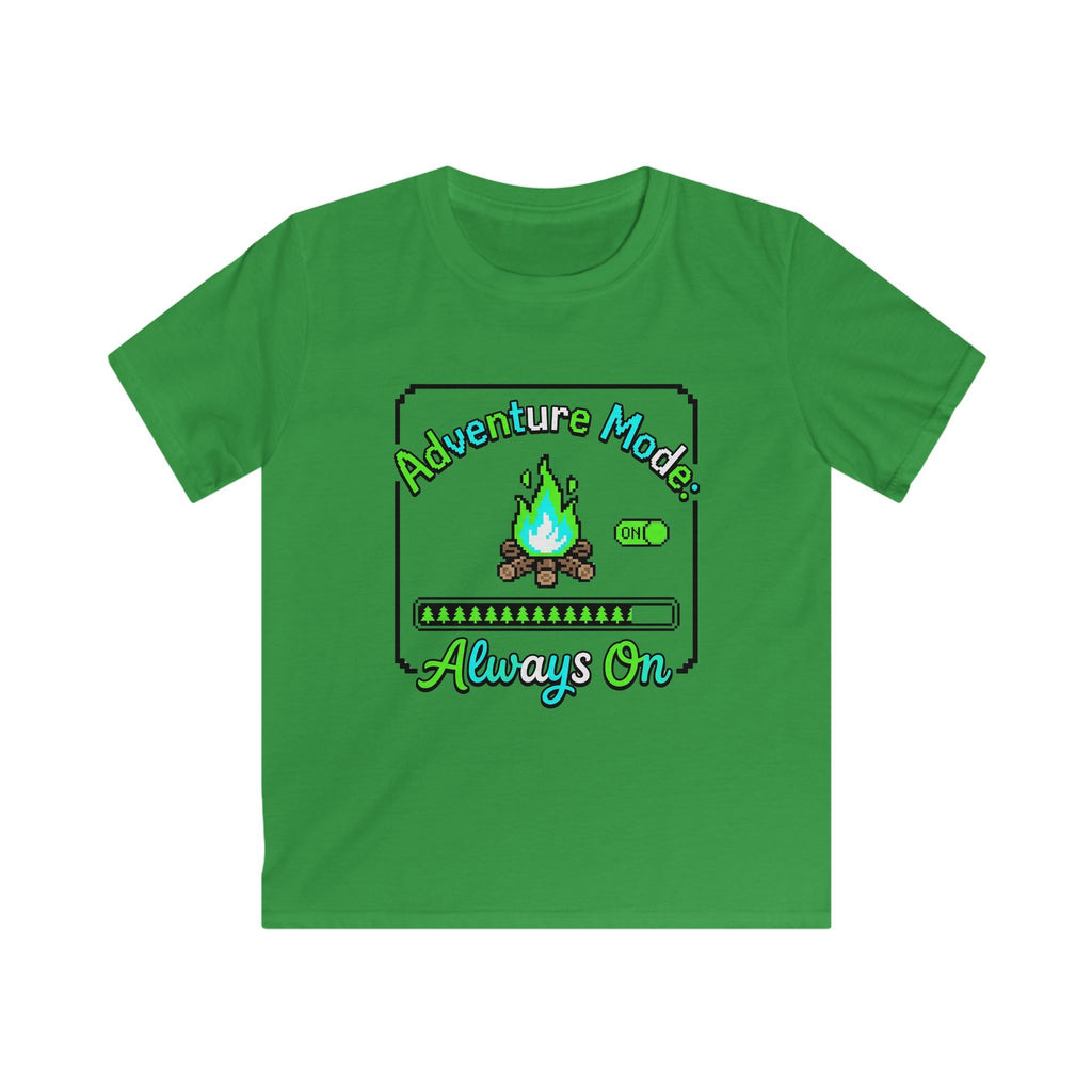 Adventure Mode — Always On Kids T-Shirt