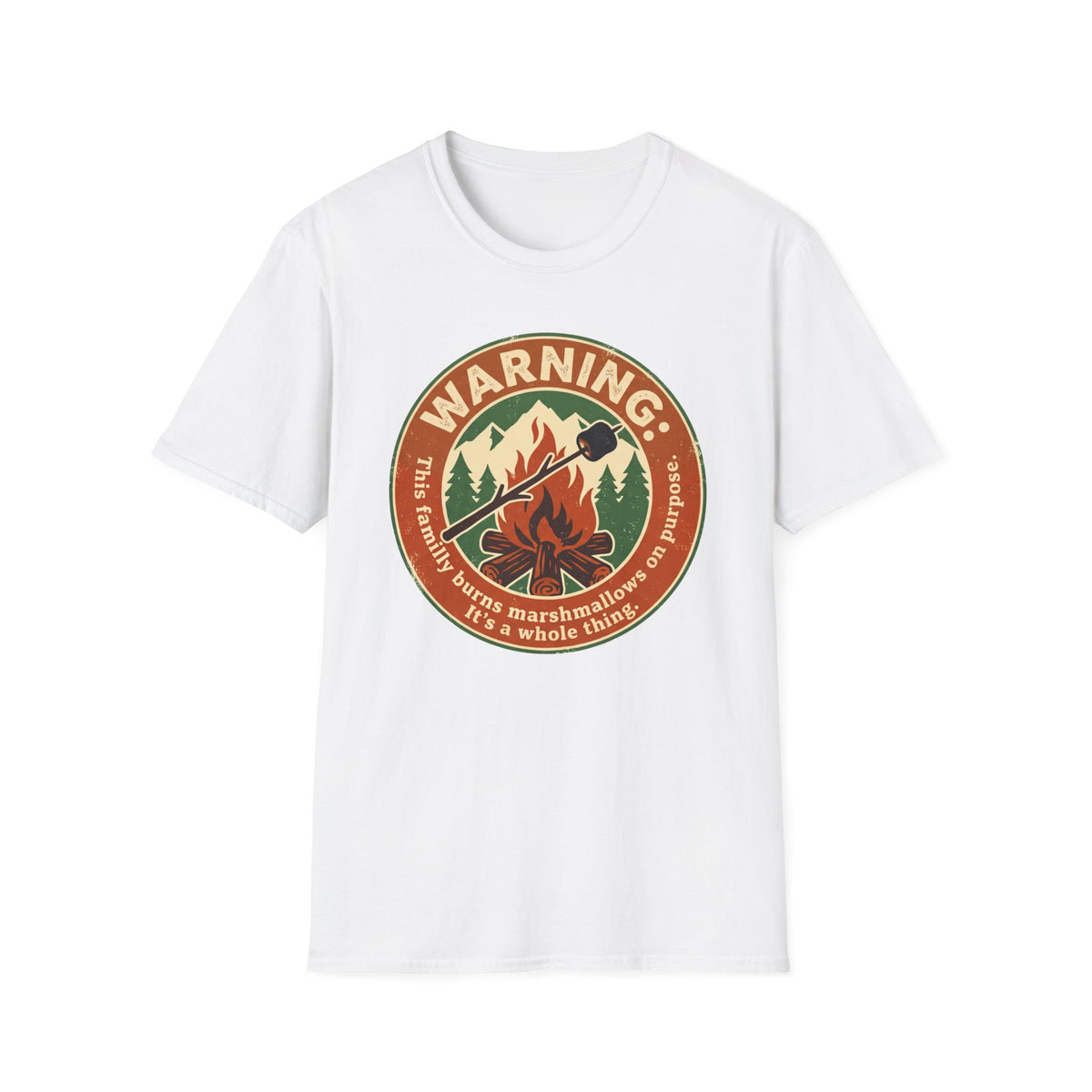 This Family Burns Marshmallows On Purpose T-Shirt