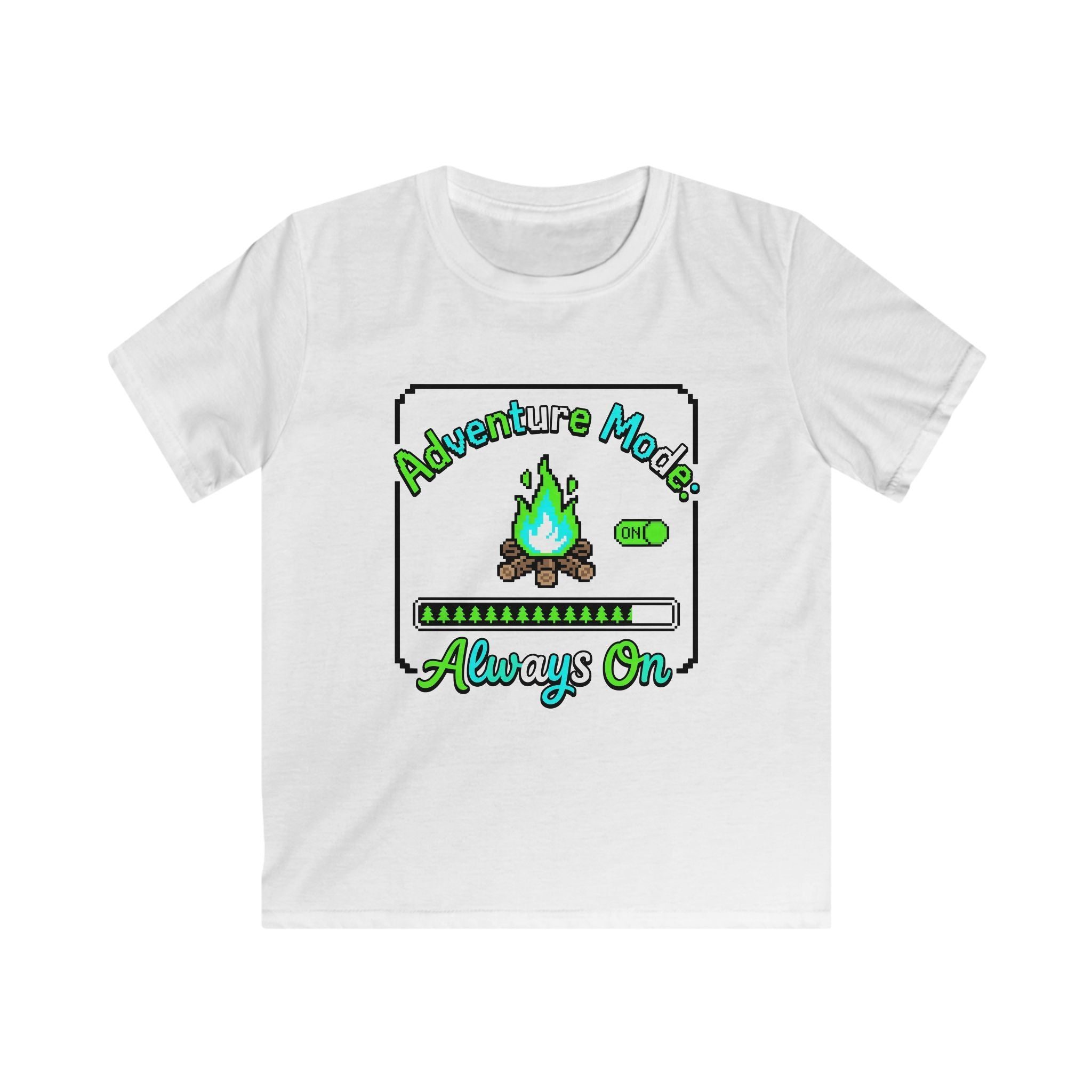 Adventure Mode — Always On Kids T-Shirt