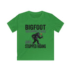 Bigfoot Tried Grandma's S'Mores — And Stopped Hiding Matching Kids T-Shirt
