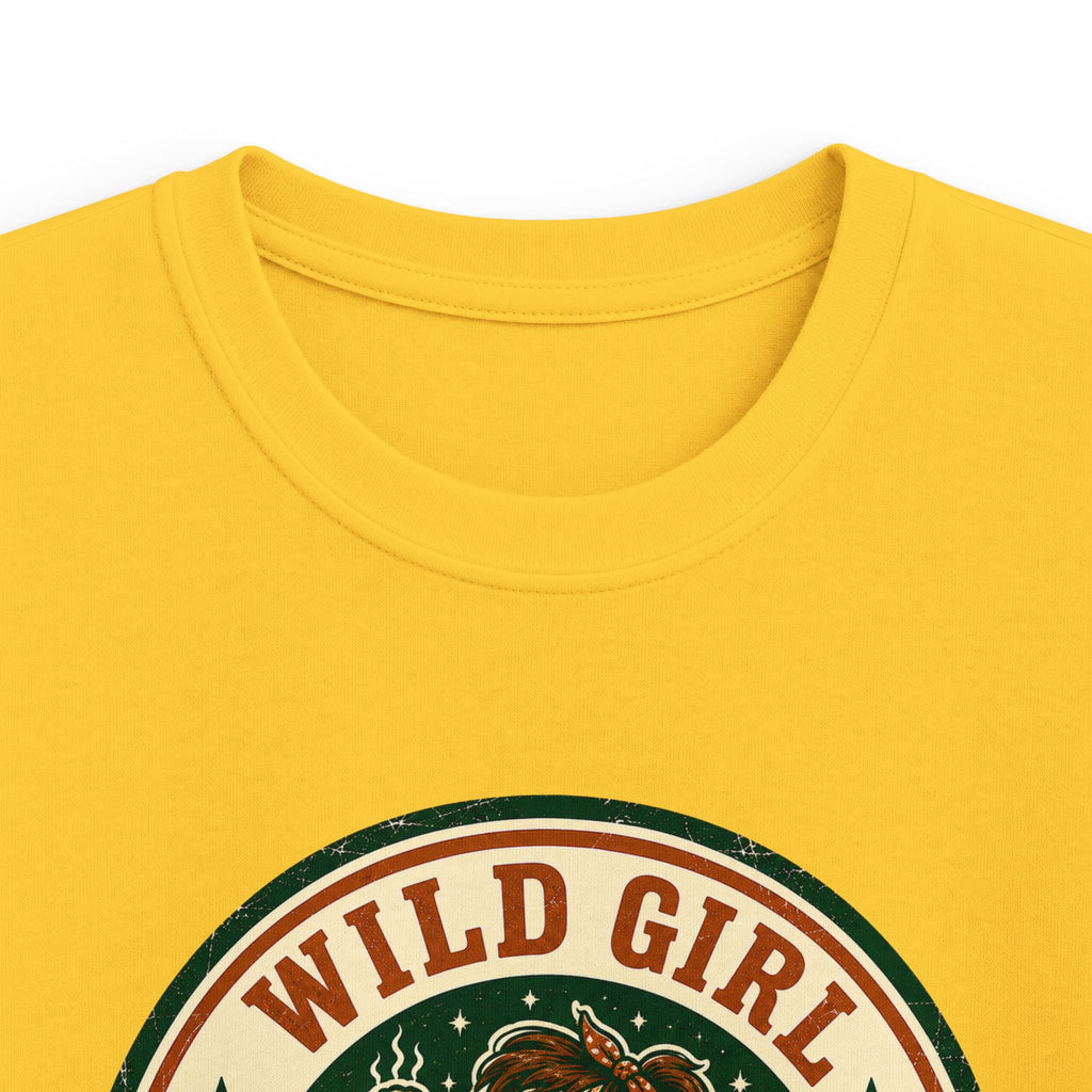 Wild Girl — Burnt Is A Flavor Matching Kids T-Shirt
