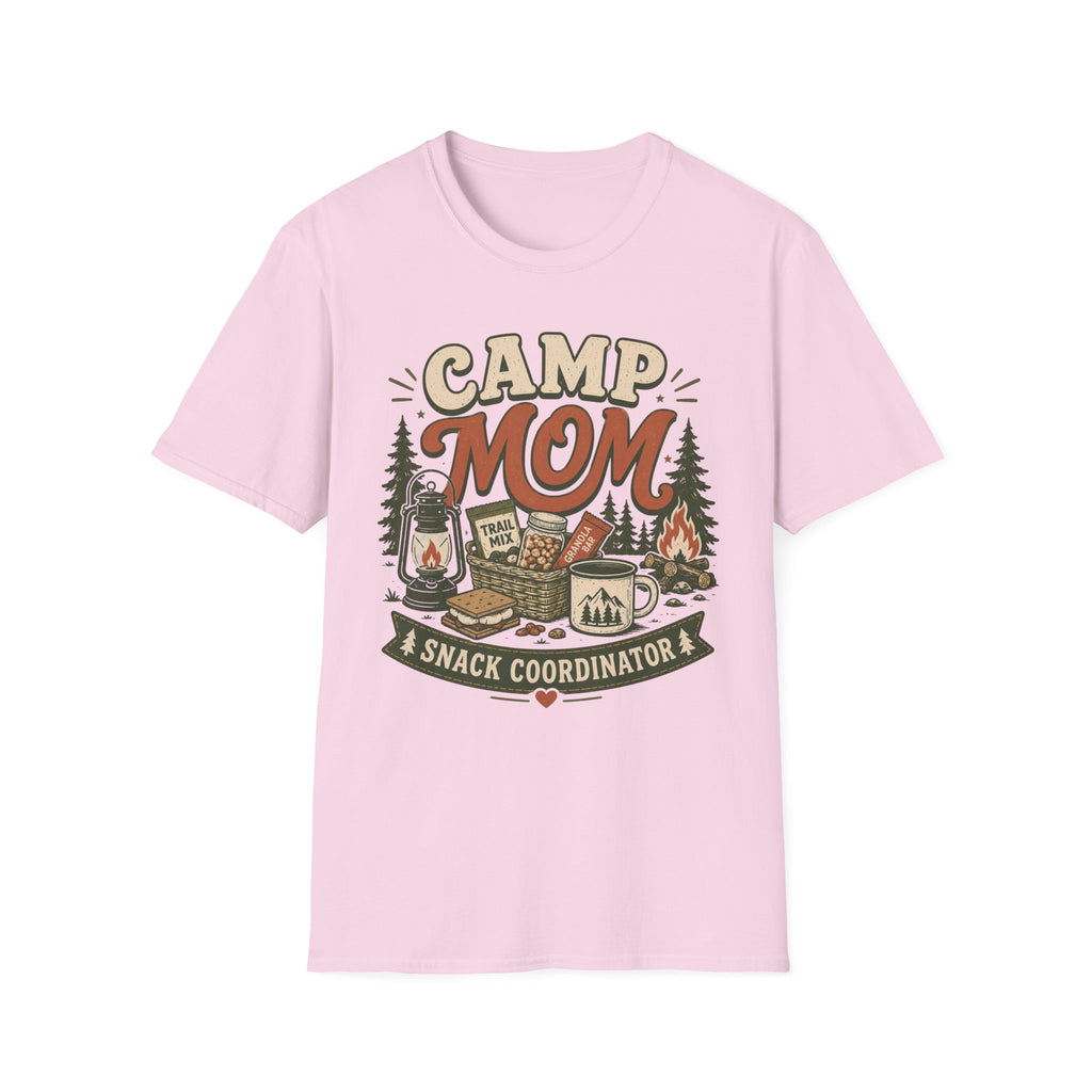 Camp Mom — Snack Coordinator Retro T-Shirt