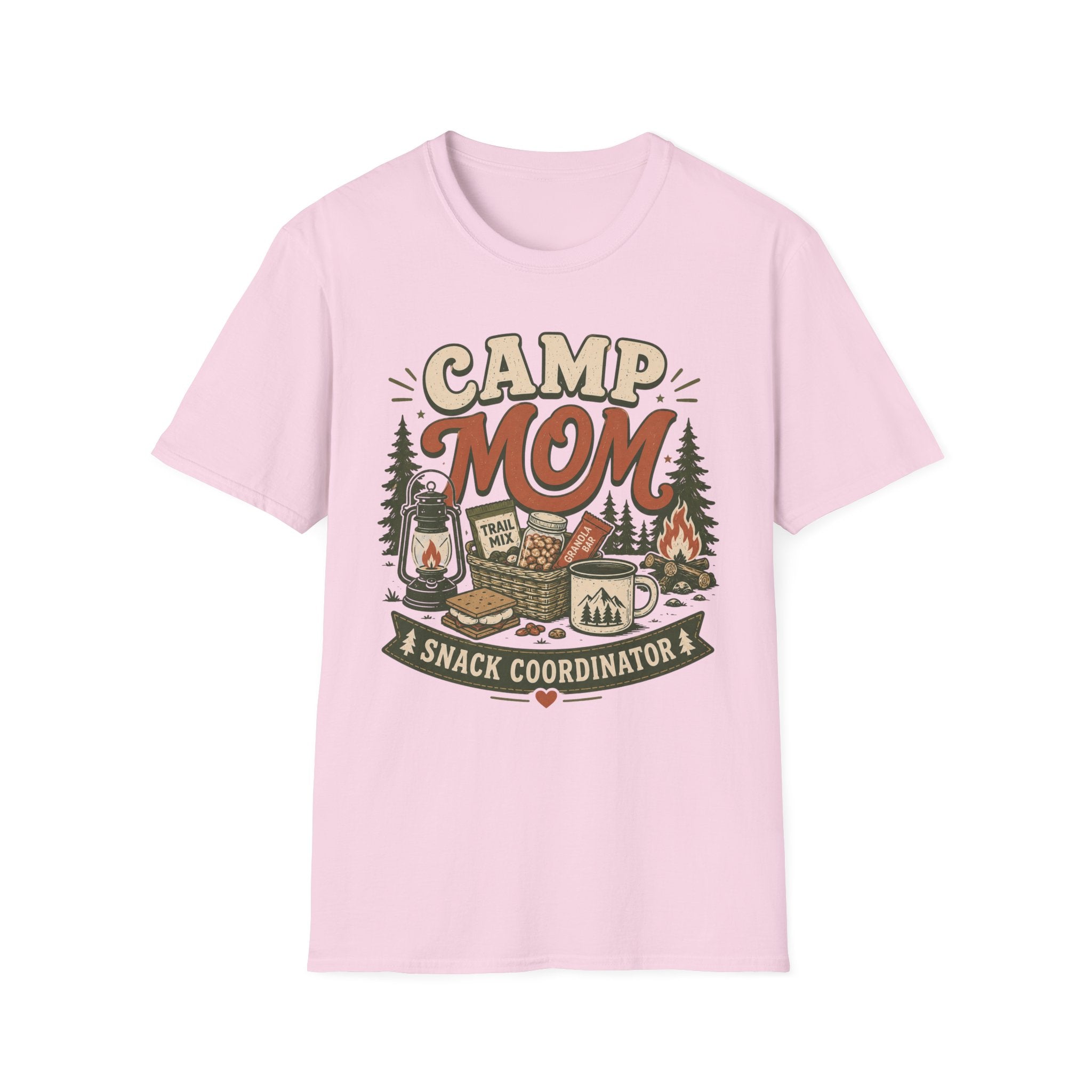 Camp Mom — Snack Coordinator Retro T-Shirt