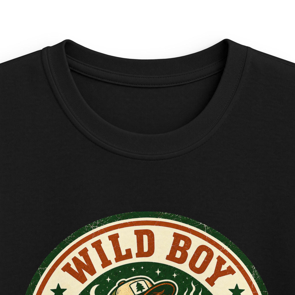 Wild Boy — Burnt Is A Flavor Matching Kids T-Shirt