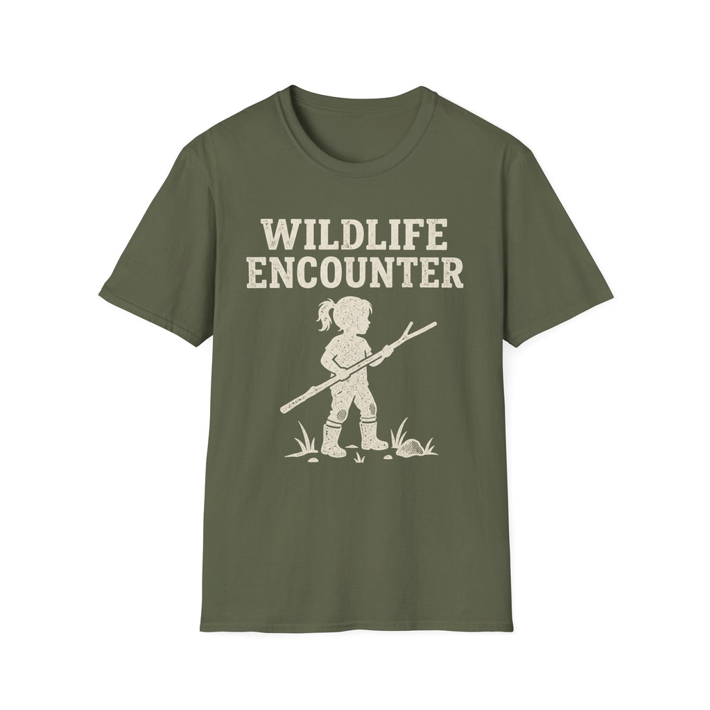 Wildlife Encounter Girl T-Shirt