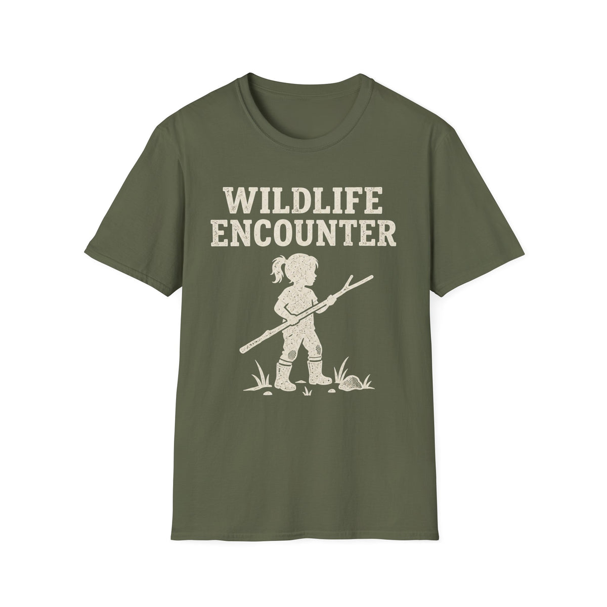 Wildlife Encounter Girl T-Shirt