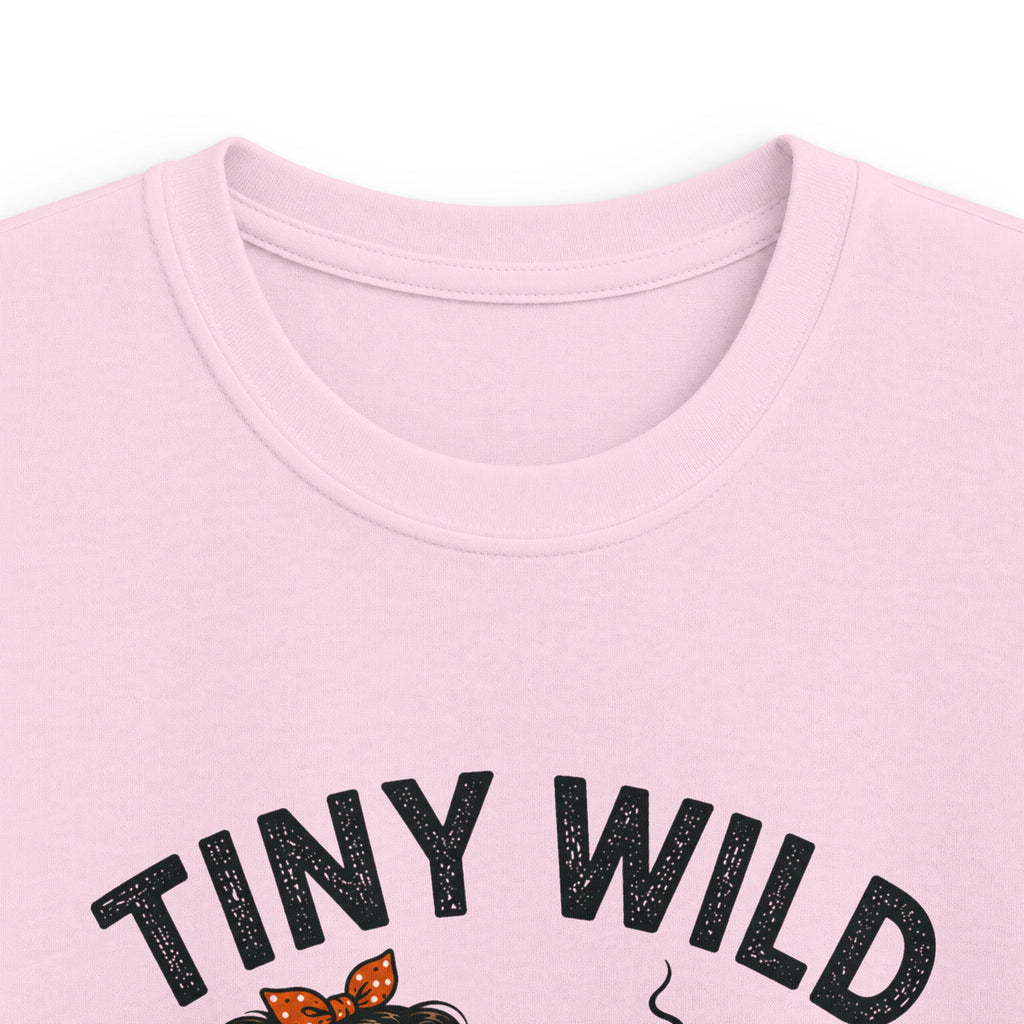 Tiny Wild Girl — Too Cute To Blame Matching Kids T-Shirt