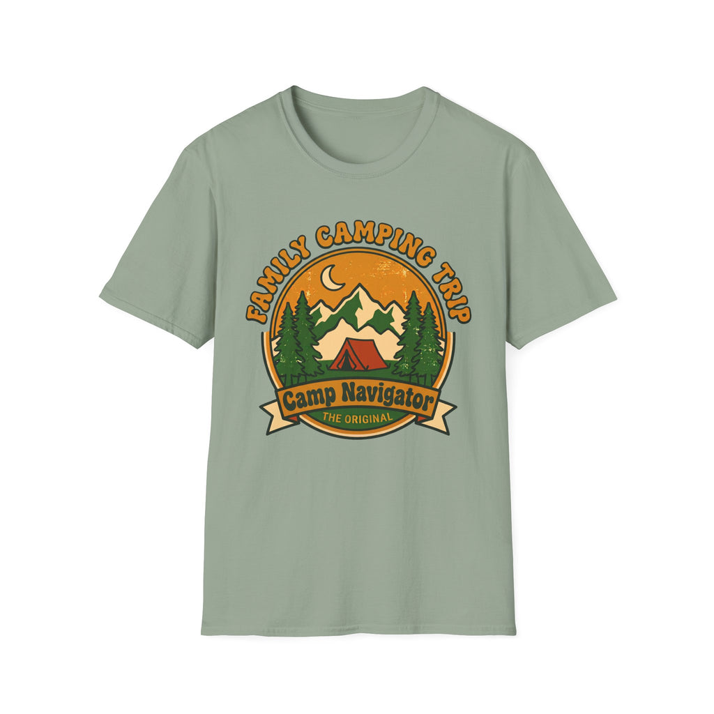 Family Camping Trip — Camp Navigator Matching T-Shirt