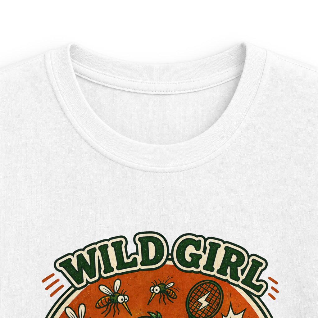 Wild Girl — Mosquito Battle Specialist Matching Kids T-Shirt