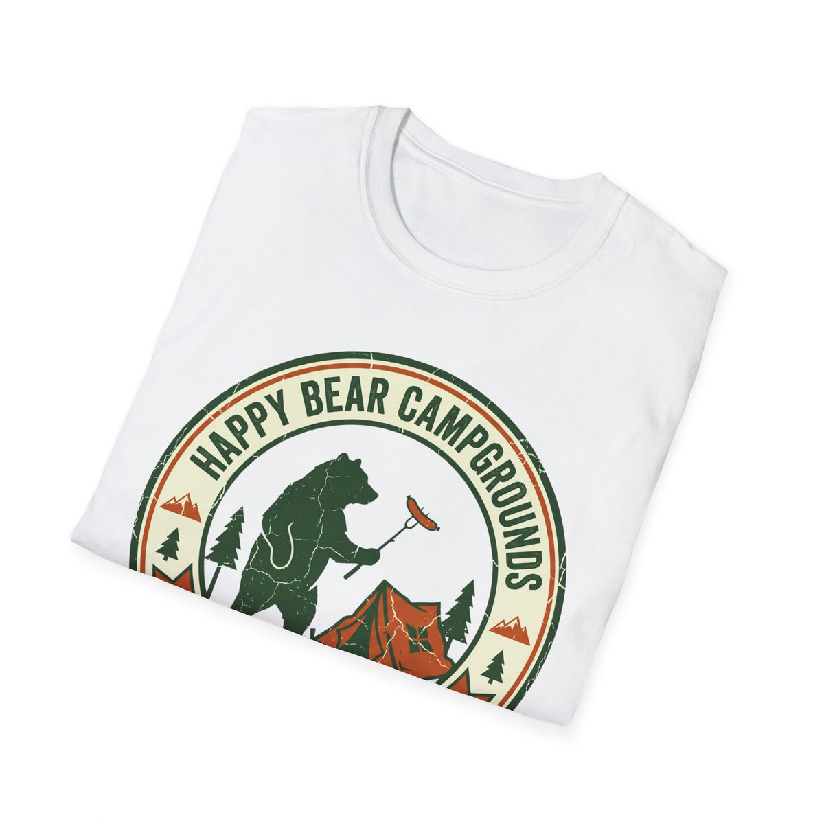 Happy Bear Campgrounds — Official Bear Bait Family Division T-Shirt