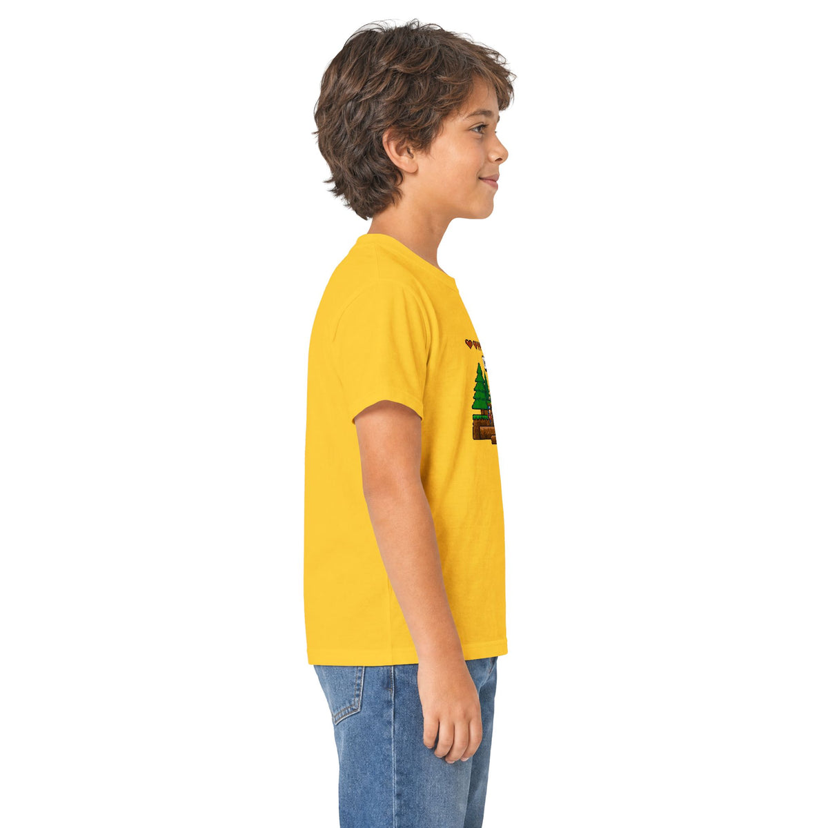 Happy Campers With Bigfoot Matching Kids T-Shirt