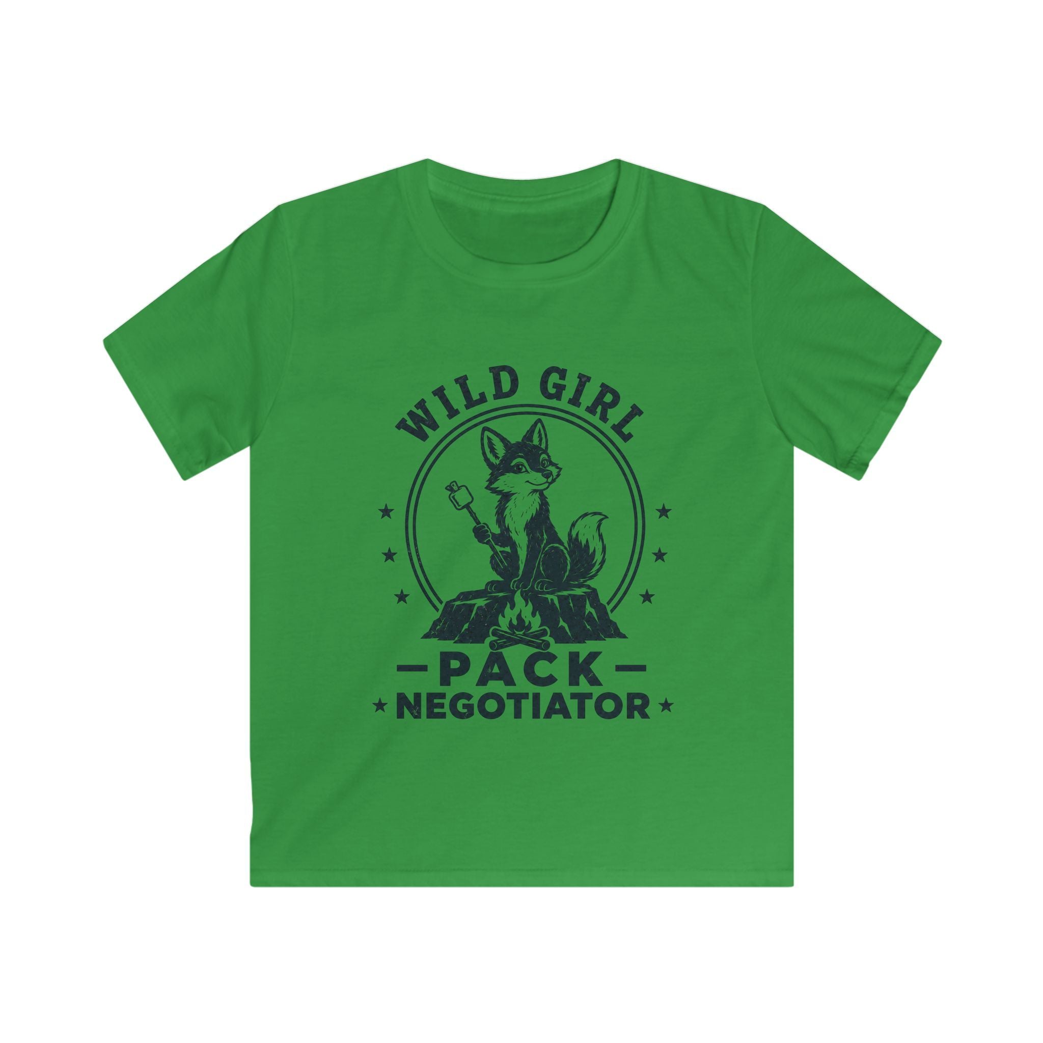 Wild Girl — Pack Negotiator Matching Kids T-Shirt