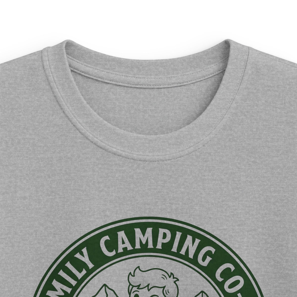 Family Camping Coop — Trail Blazer & Map Master Matching Kids T-Shirt