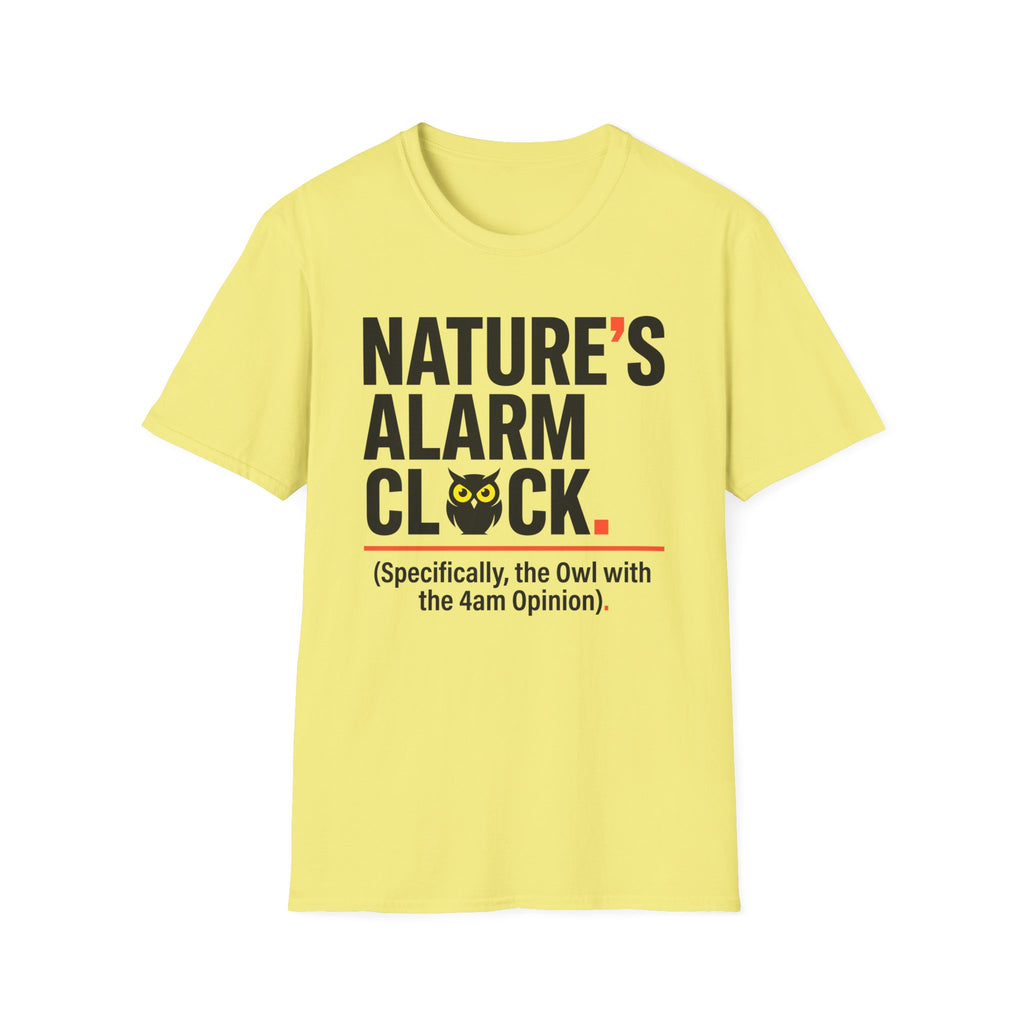 Nature's Alarm Clock Family Camping T-Shirt