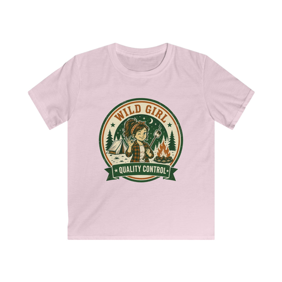 Wild Girl — Quality Control Matching Kids T-Shirt
