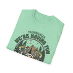 Technically We're Having Fun With Skeleton T-Shirt