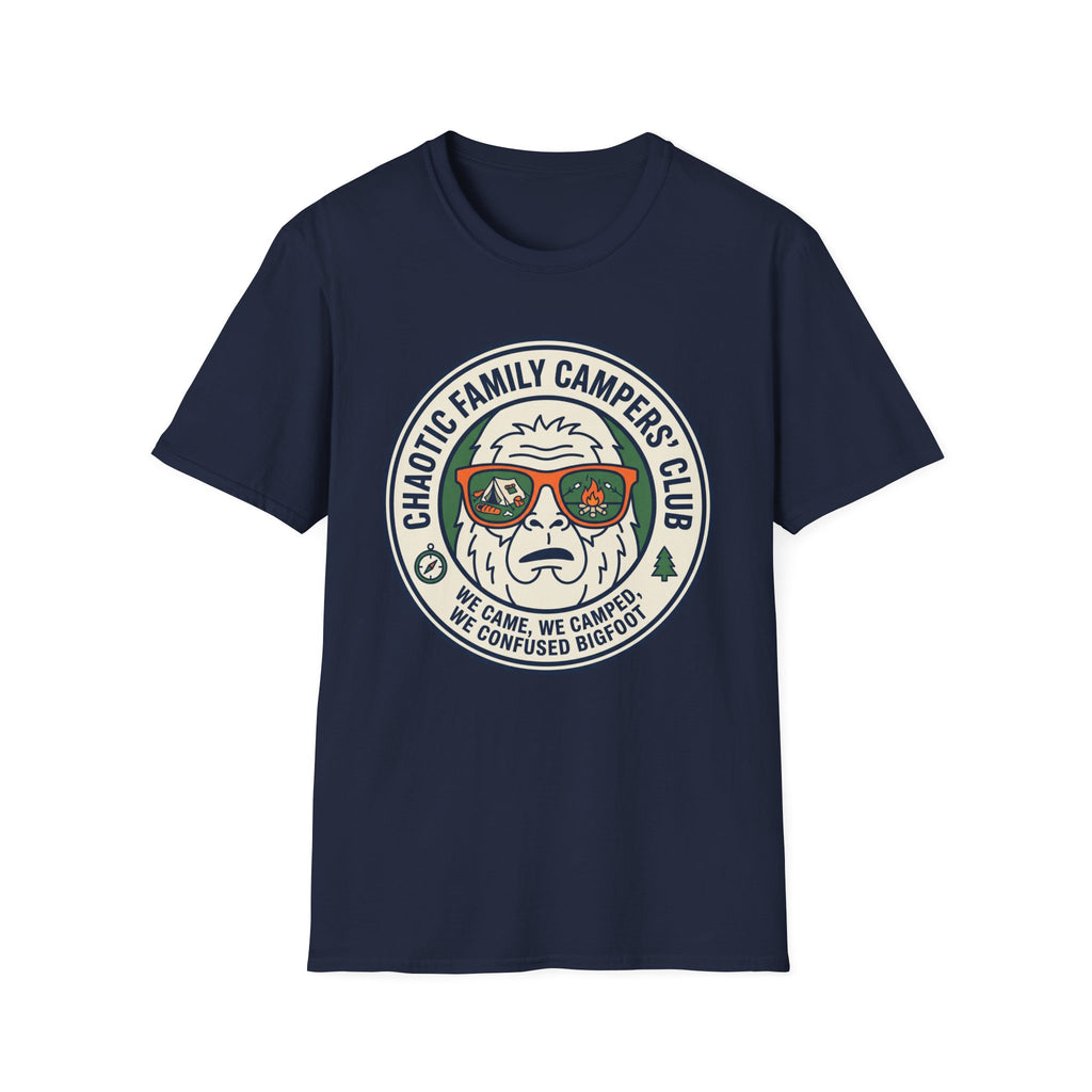 We Came, We Camped, We Confused Bigfoot T-Shirt