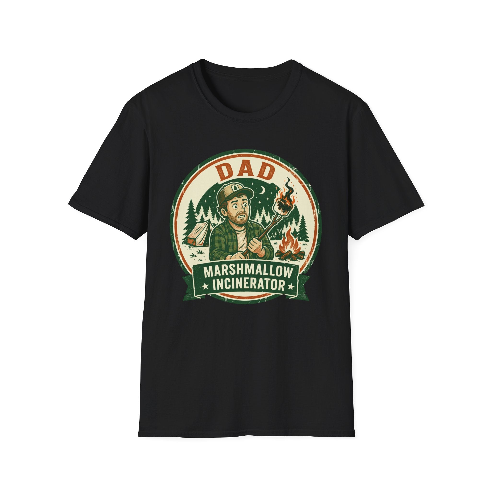 Dad — Marshmallow Incinerator Matching T-Shirt