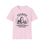 Grandpa — Senior Wolf (Retired) Matching T-Shirt