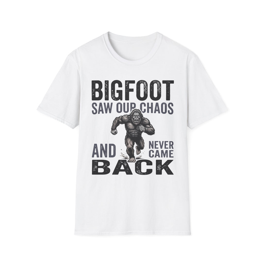 Bigfoot Saw Our Chaos — And Never Came Back Matching T-Shirt