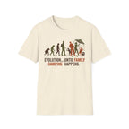 Evolution — Until Family Camping Happens T-Shirt
